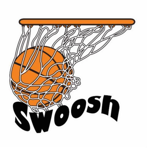 Basketball Swoosh Logo - Free Basketball Swoosh Clipart, Download Free Clip Art, Free Clip