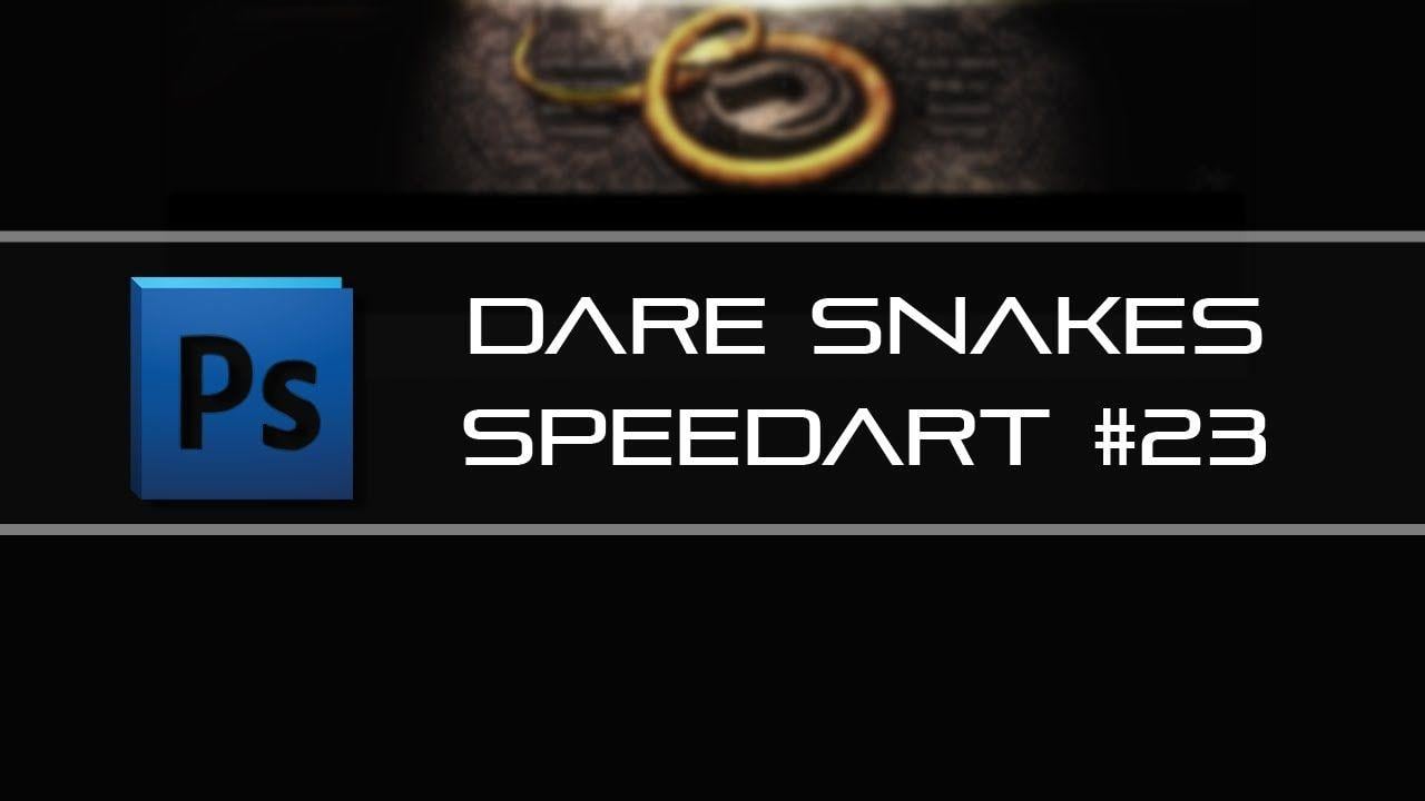 Ae7 Clan Logo - The Dare Snake. Speedart (Photoshop CS6)