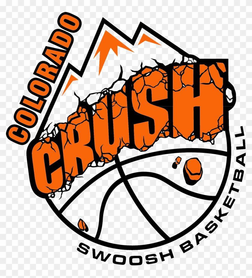 Basketball Swoosh Logo - Colorado Crush Swoosh - Orange Crush Basketball Logo - Free ...