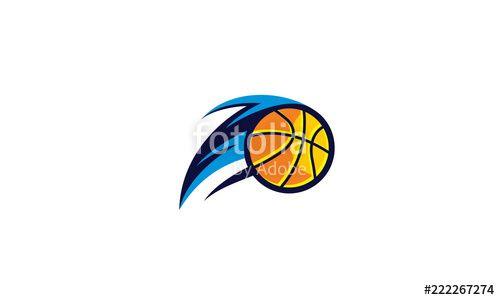 Basketball Swoosh Logo - basketball swoosh logo icon vector