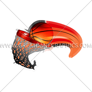 Basketball Swoosh Logo - Basketball Swoosh | Production Ready Artwork for T-Shirt Printing
