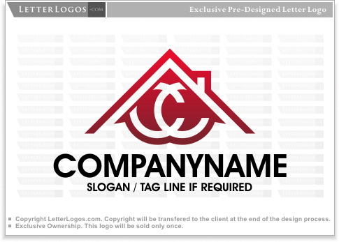 Letter CC Logo - CC Roof Logo ( letter-c-logo-6 )