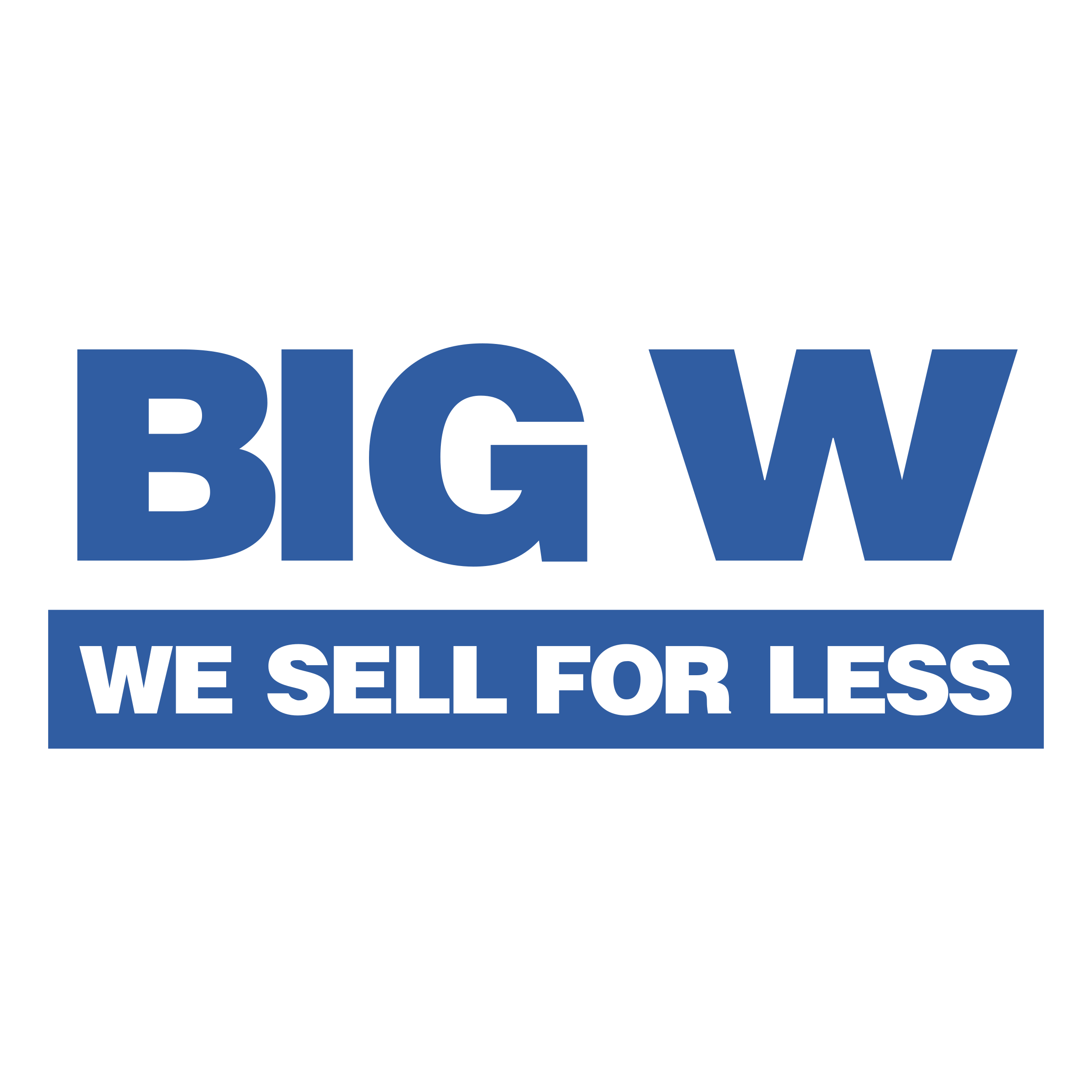 Big W Logo - Big W 02 Logo PNG Transparent & SVG Vector - Freebie Supply