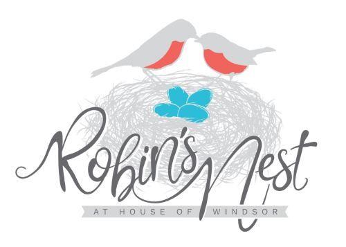 Robin's Nest Logo - Robin's Nest Sign – RocketKid Designs