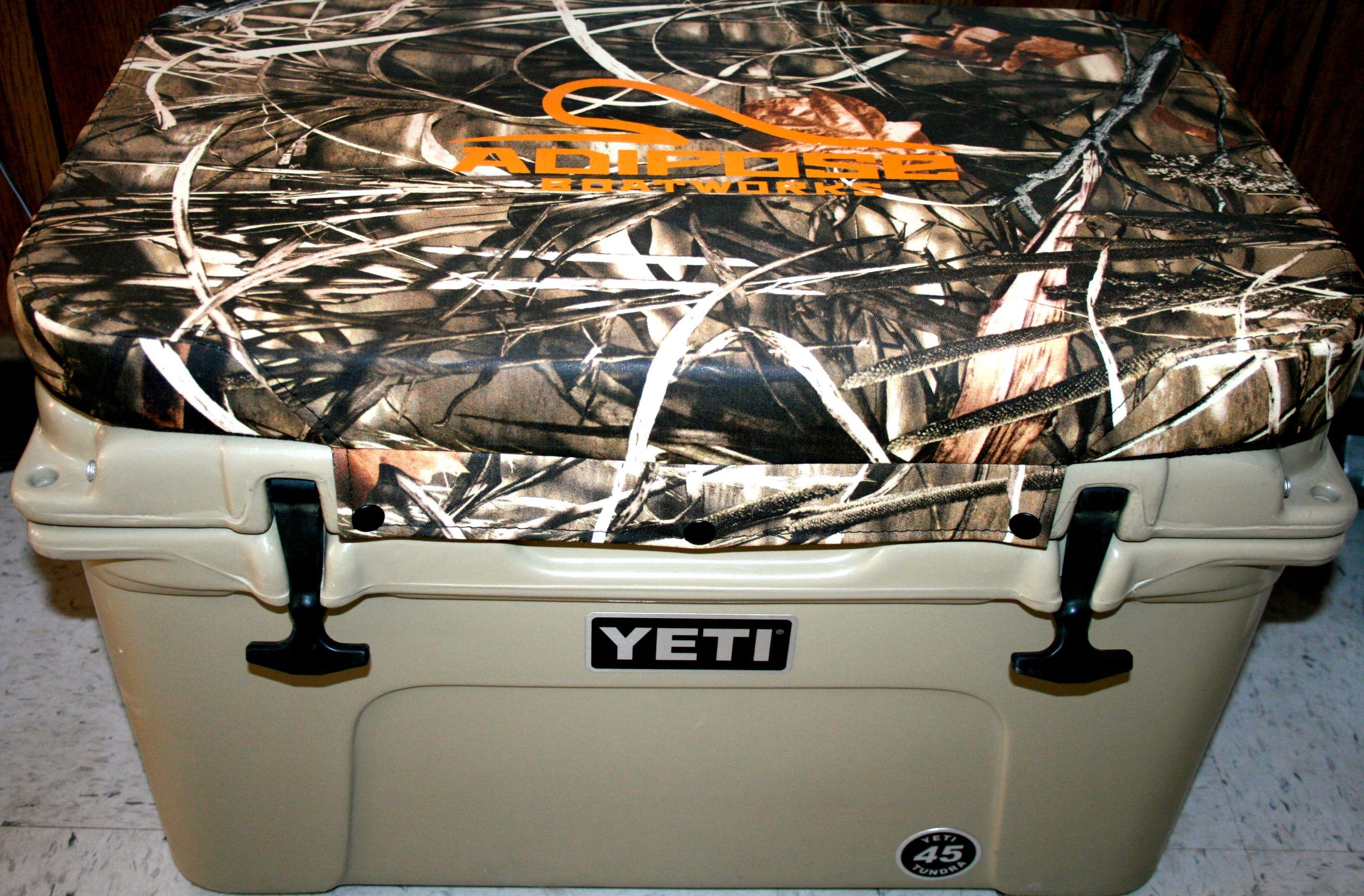 Camo YETI COOLERS Logo - Yeti Coolers & Accessories | Adipose Boatworks