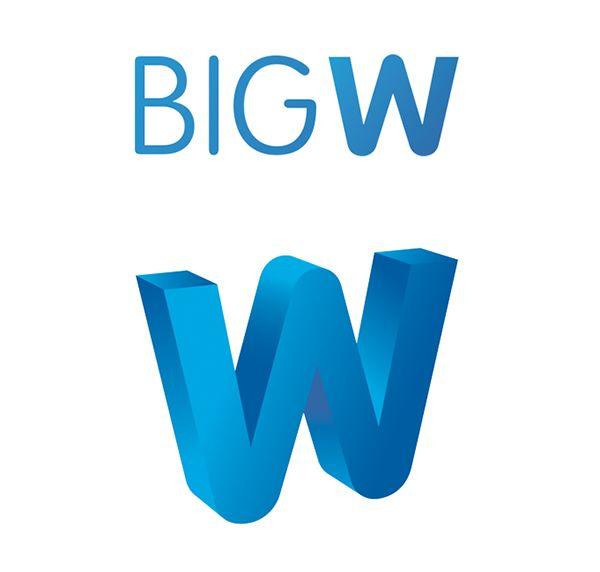 Big W Logo - Big W - Branding and store environment on Behance