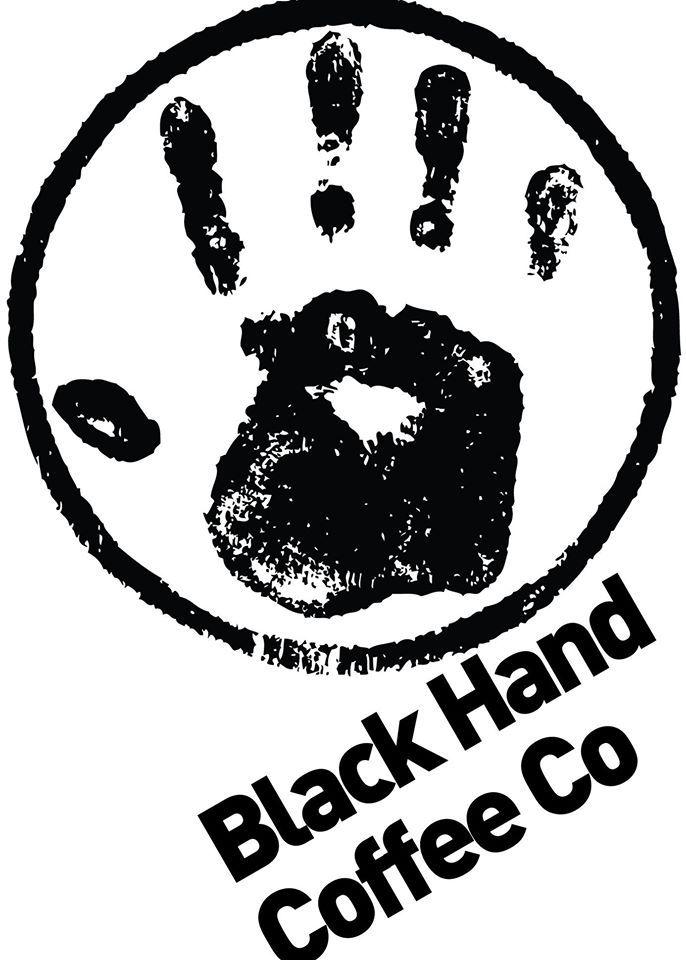 Black Hand Logo - Gather
