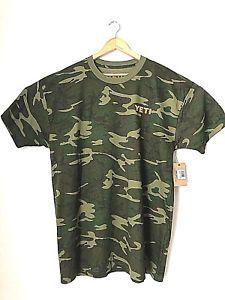 Camo YETI COOLERS Logo - Yeti Cooler Men's Green Camouflage Short Sleeve T-Shirt L NWT | eBay