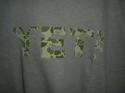Camo YETI COOLERS Logo - YETI COOLERS SHIRT, Men's XL, Camo Logo, Long Sleeve Shirt, New with ...