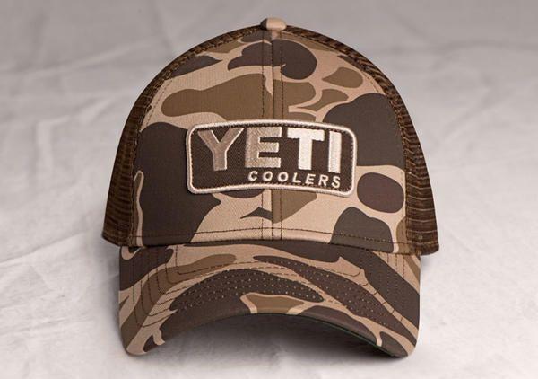 Camo YETI COOLERS Logo - Yeti Coolers Custom Camo Hat w/ Patch & Accessories, Camping