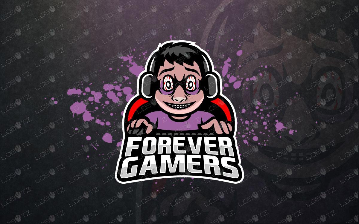 Cartoon Gaming Logo - Gamer eSports Logo | Gamer Mascot Logo - Lobotz