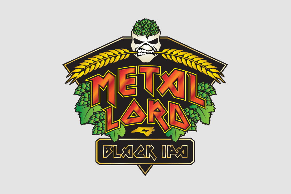 Iron Maiden M Logo - Metal Lord - A Beer-Type Logo Inspired by the Iron Maiden Font