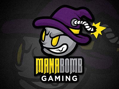 Cartoon Gaming Logo - Manabomb Gaming Logo by RevengeLover | Dribbble | Dribbble