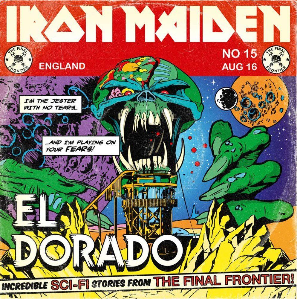 Iron Maiden M Logo - Iron Maiden – El Dorado Lyrics | Genius Lyrics