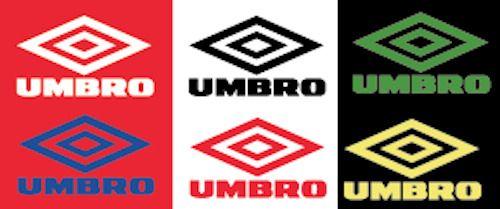 Umbro Logo - Umbro 1990s Felt Football Shirt Soccer Numbers Heat Print Football ...