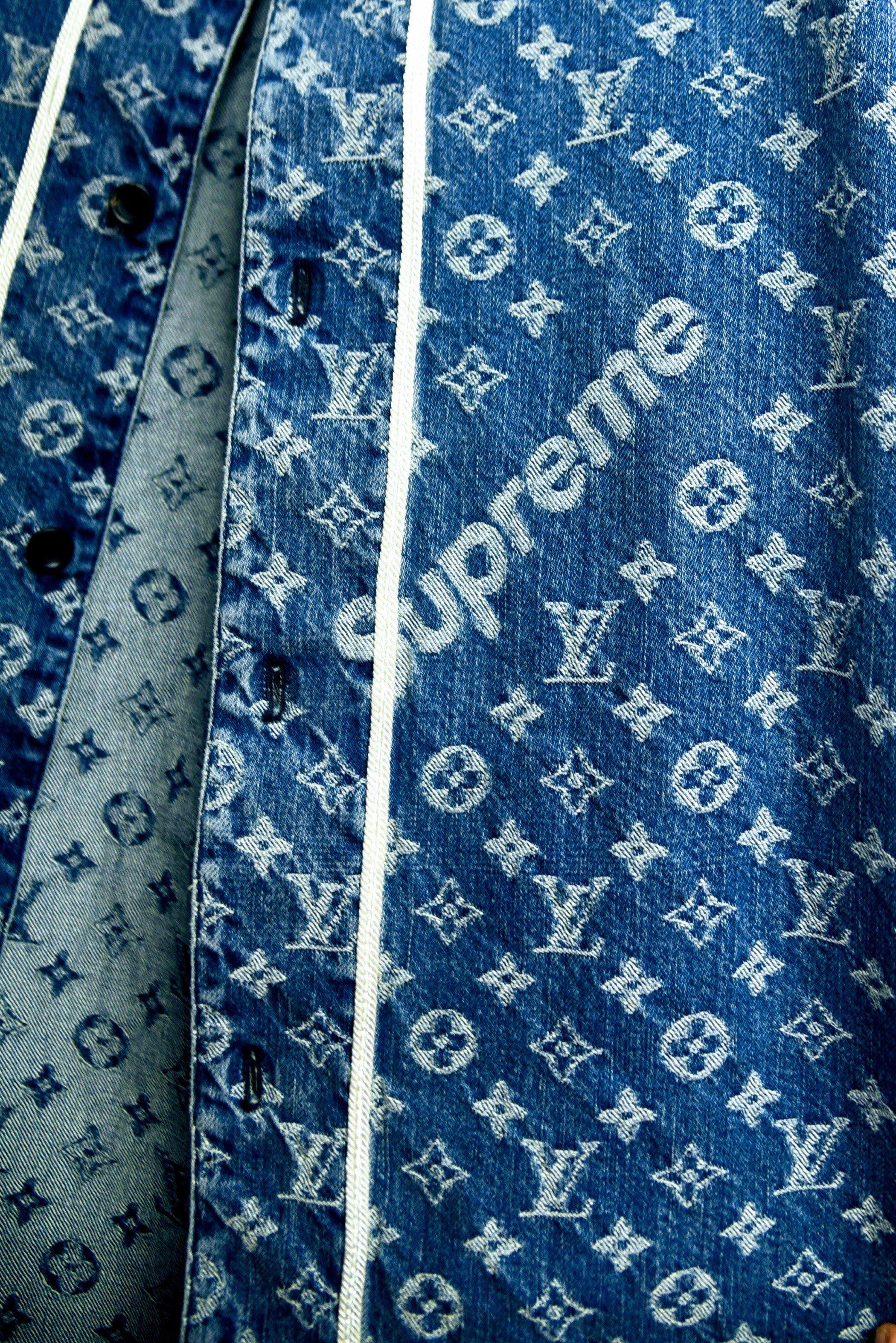 Blue Louis Vuitton Logo - How Louis Vuitton x Supreme Took Off: Exclusive Photos - Vogue