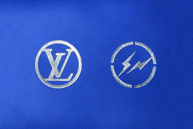 Blue Louis Vuitton Logo - Kim Jones Louis Vuitton and fragment design Collaboration