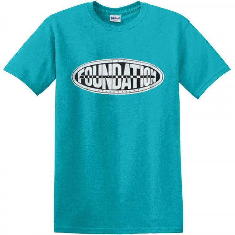 T in Oval Logo - Dear Foundation Oval Logo T shirt teal | Manchester's Premier ...