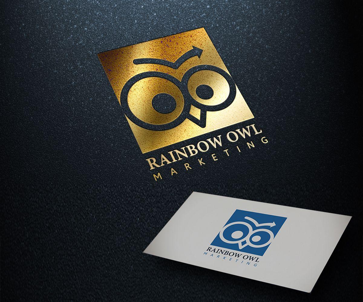 Rainbow Jordan Logo - Traditional, Feminine, Business Logo Design for Rainbow Owl