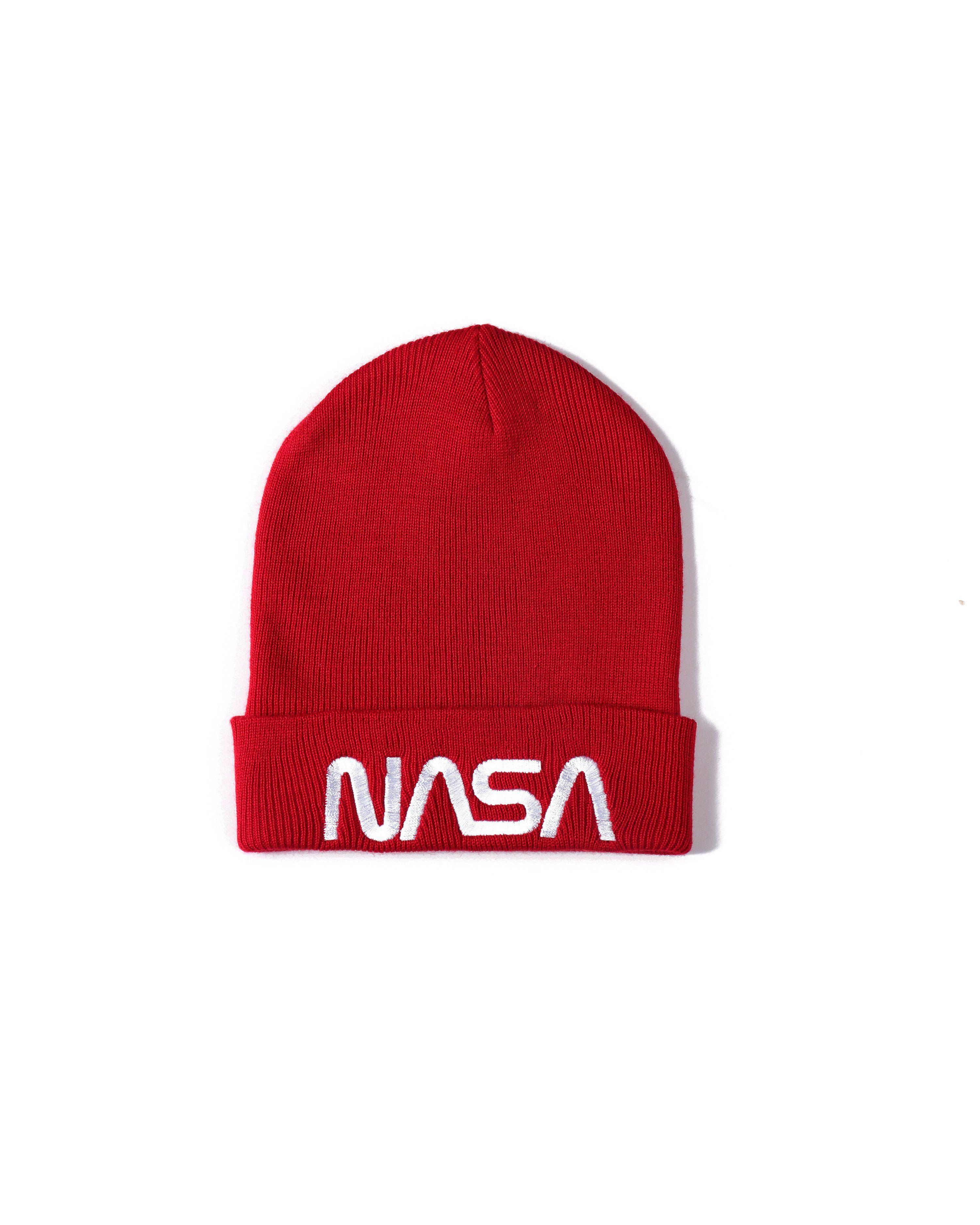 Fabric Worm Logo - NASA WORM LOGO BEANIE | Hudson Outerwear