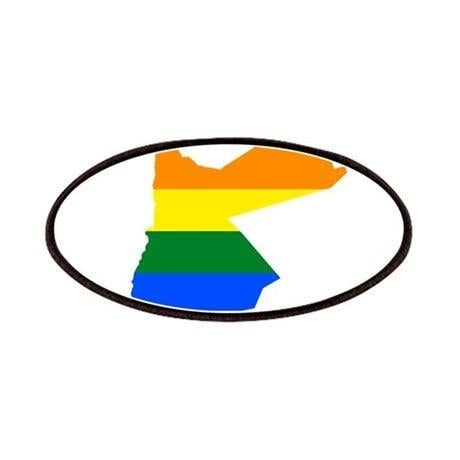 Rainbow Jordan Logo - Rainbow Pride Flag Jordan Map Patches