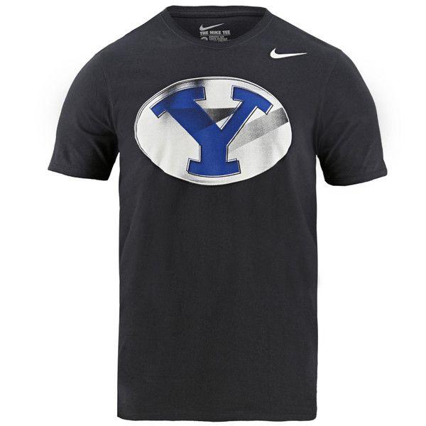T in Oval Logo - Oval Y Shadow BYU T-Shirt - Nike
