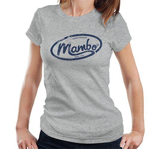 T in Oval Logo - Mambo Oval Logo Dark Women's T-Shirt: Clothing