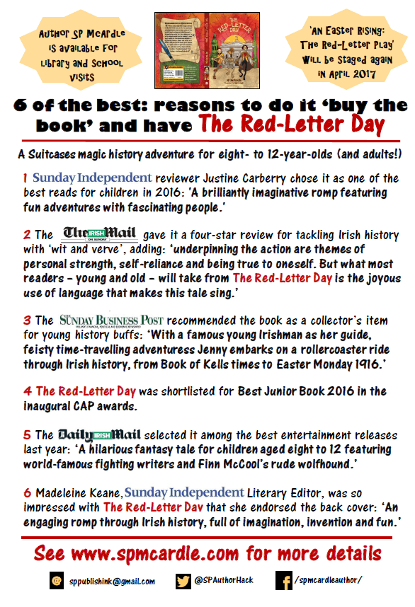 6 Red Letter Logo - News release - January 24 2017 - The Red-Letter Day, by SP McArdle ...
