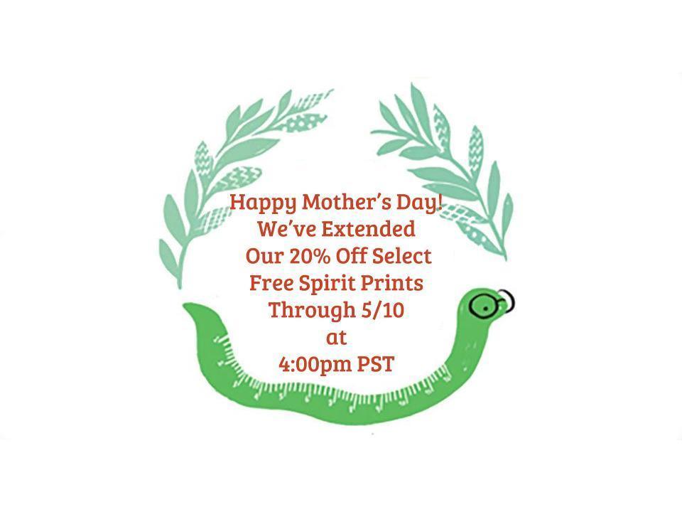 Fabric Worm Logo - Fabricworm wishes you a Happy Mother's Day!!