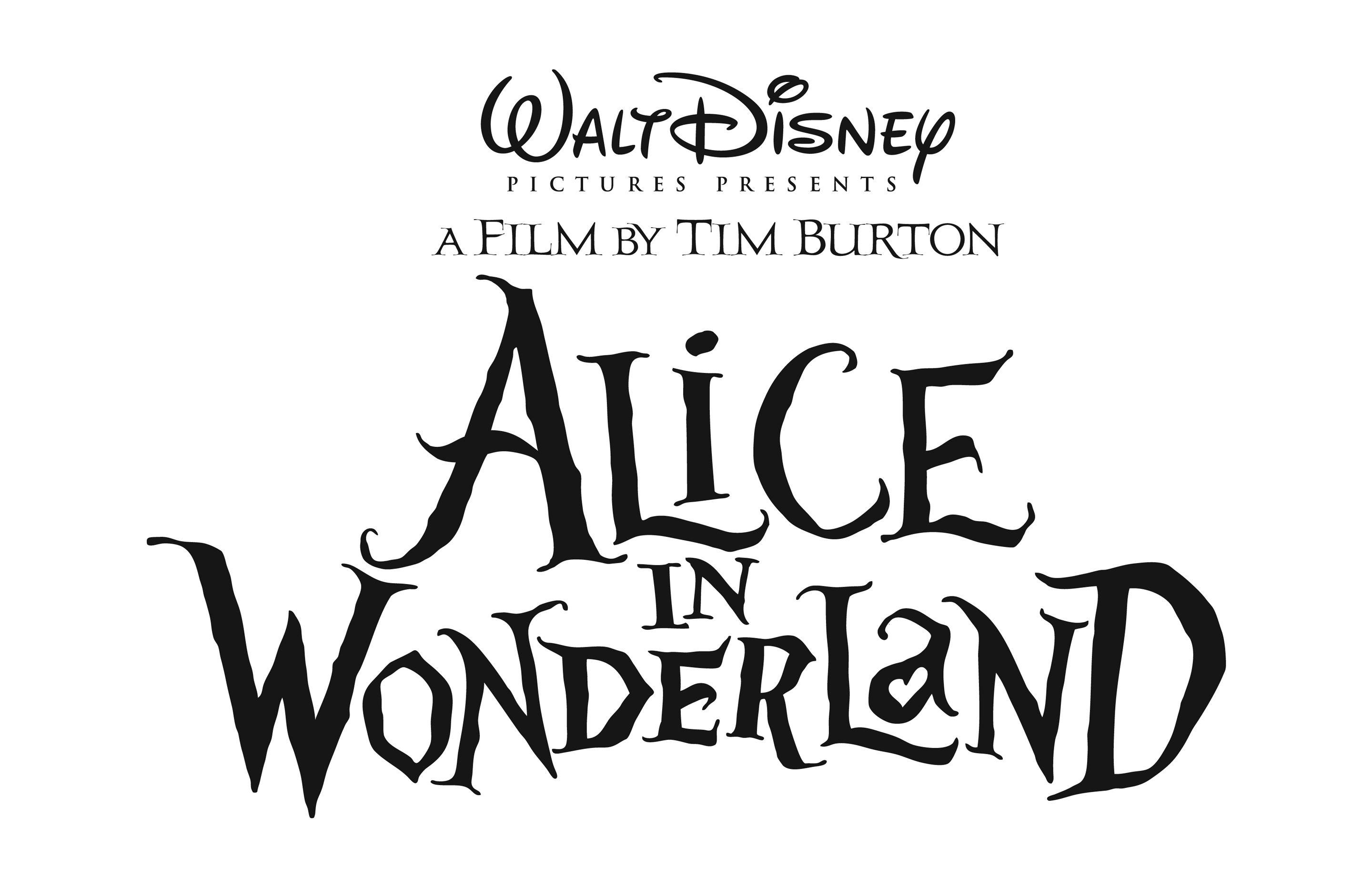 Alice in Wonderland Logo - Tim Burton's Alice In Wonderland Logo and High Resolution Photos ...