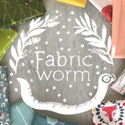 Fabric Worm Logo - Save on fabric and supplies with these Seamwork member deals