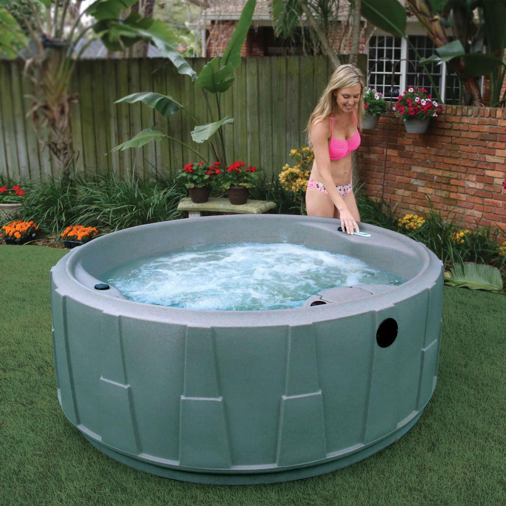 G G Tub Company Logo - AquaRest Spas Select 200 5-Person Plug and Play Hot Tub with 20 ...