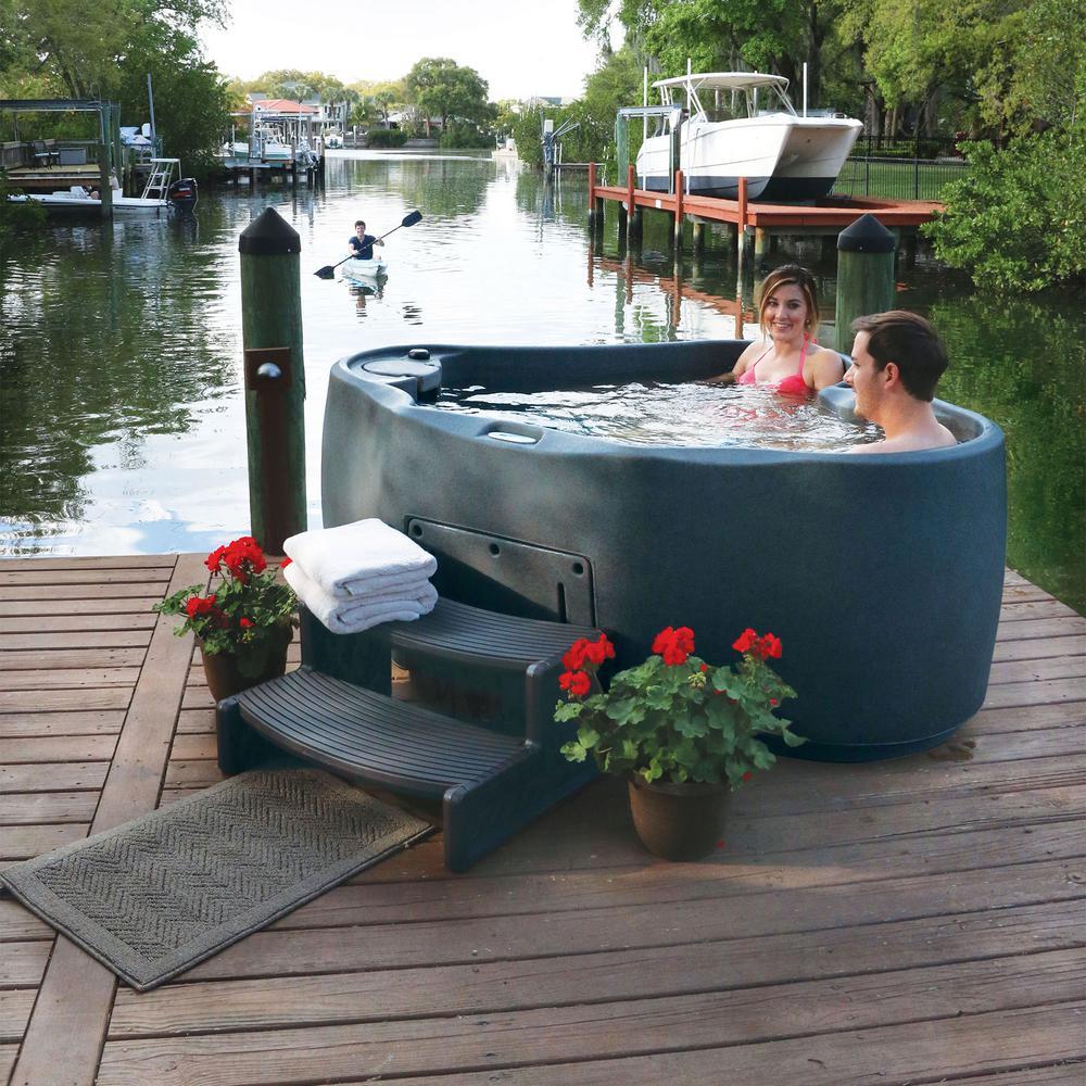 G G Tub Company Logo - AquaRest Spas Premium 300 2-Person Plug and Play Hot Tub with 20 ...