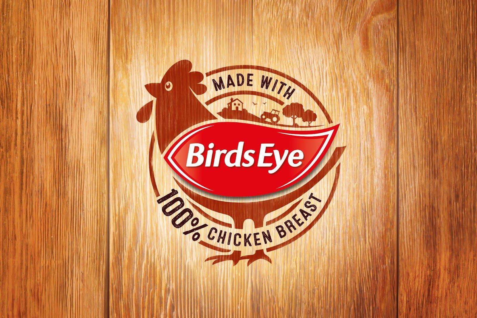 Red Bird Chicken Logo - Birds Eye Frozen Chicken on Packaging of the World - Creative ...