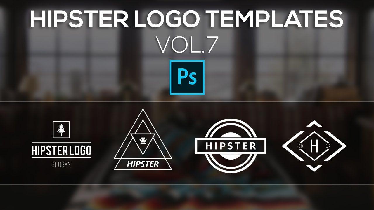Hipster Triangle Logo - Free Hipster Logo Templates Pack (.PSD)