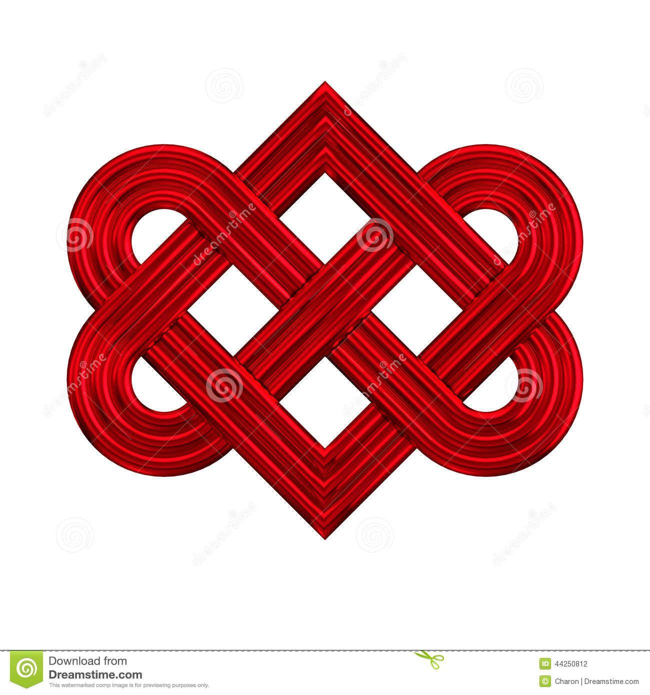 Red Celtic Logo - Red celtic knot Logos