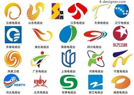 TV Station Logo - 4-Designer | 21 TV station logo ps material
