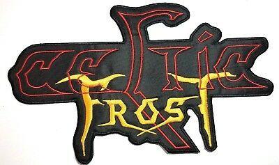 Red Celtic Logo - CELTIC FROST( RED & Yellow Logo ) Embroidered Back Patch - $14.99