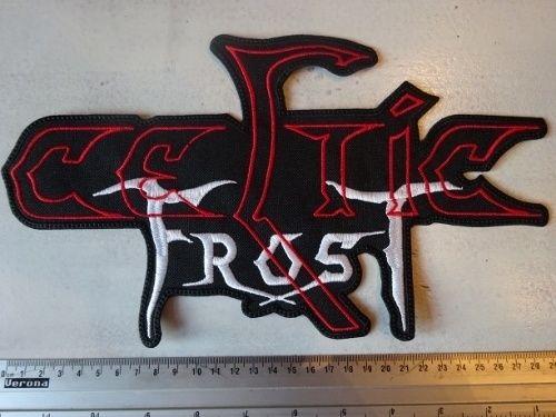 Red Celtic Logo - CELTIC FROST - RED/WHITE LOGO | Backpatches | Riffs Merchandise