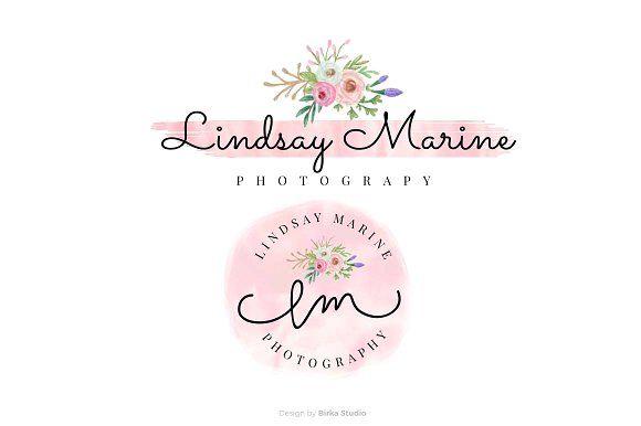 Marine Flower Logo - Lindsay Marine Premade Logo