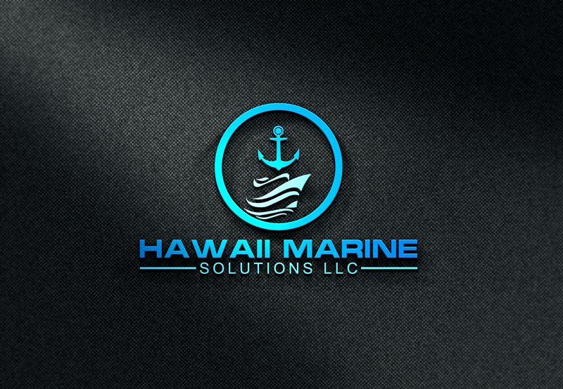 Marine Flower Logo - Modern, Masculine, Marine Logo Design for Hawaii Marine Solutions ...