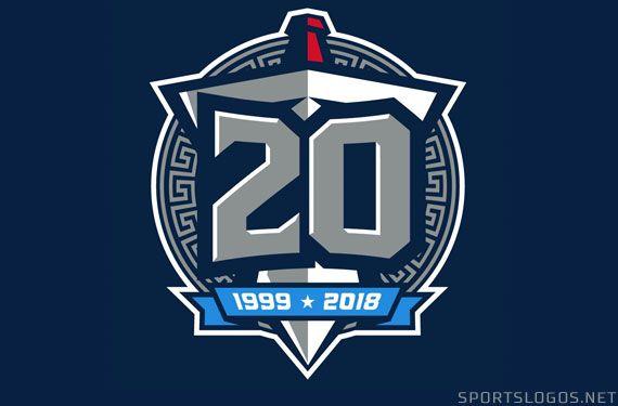 Titans Sword Logo - Tennessee Titans Unveil 20th Season Logo. Chris Creamer's