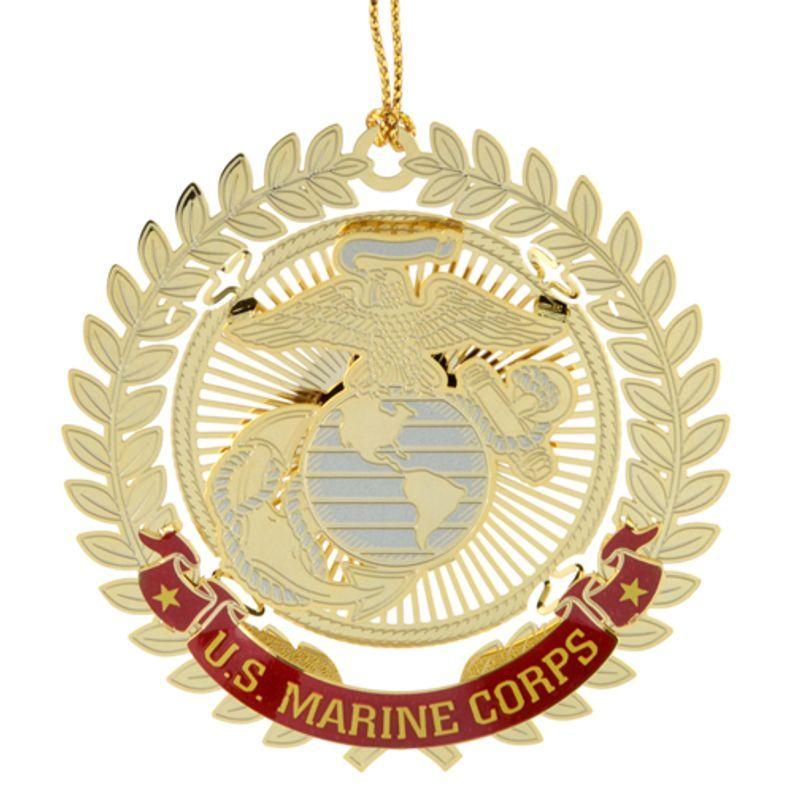 Marine Flower Logo - United States Marine Corps Logo Ornament The Flower Shoppe ...