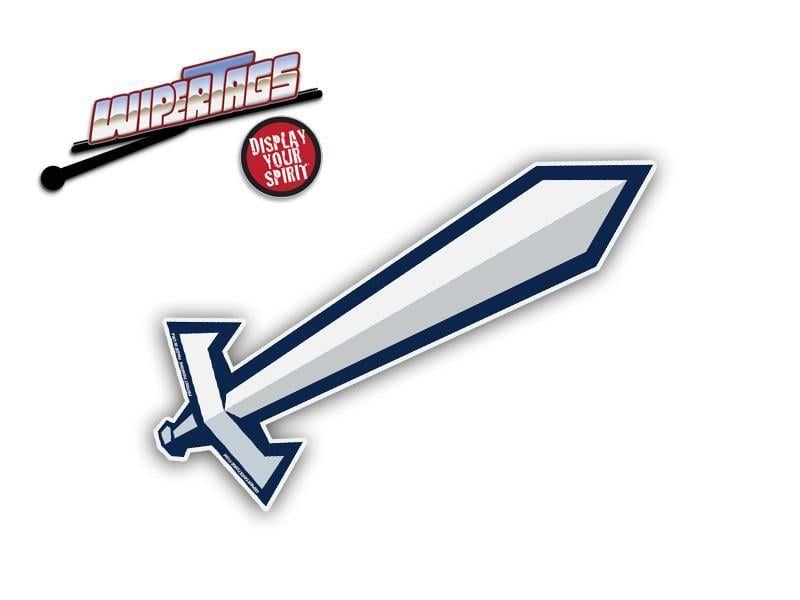 Titans Sword Logo - Titan Sword WiperTag attaches to rear vehicle wiper blade