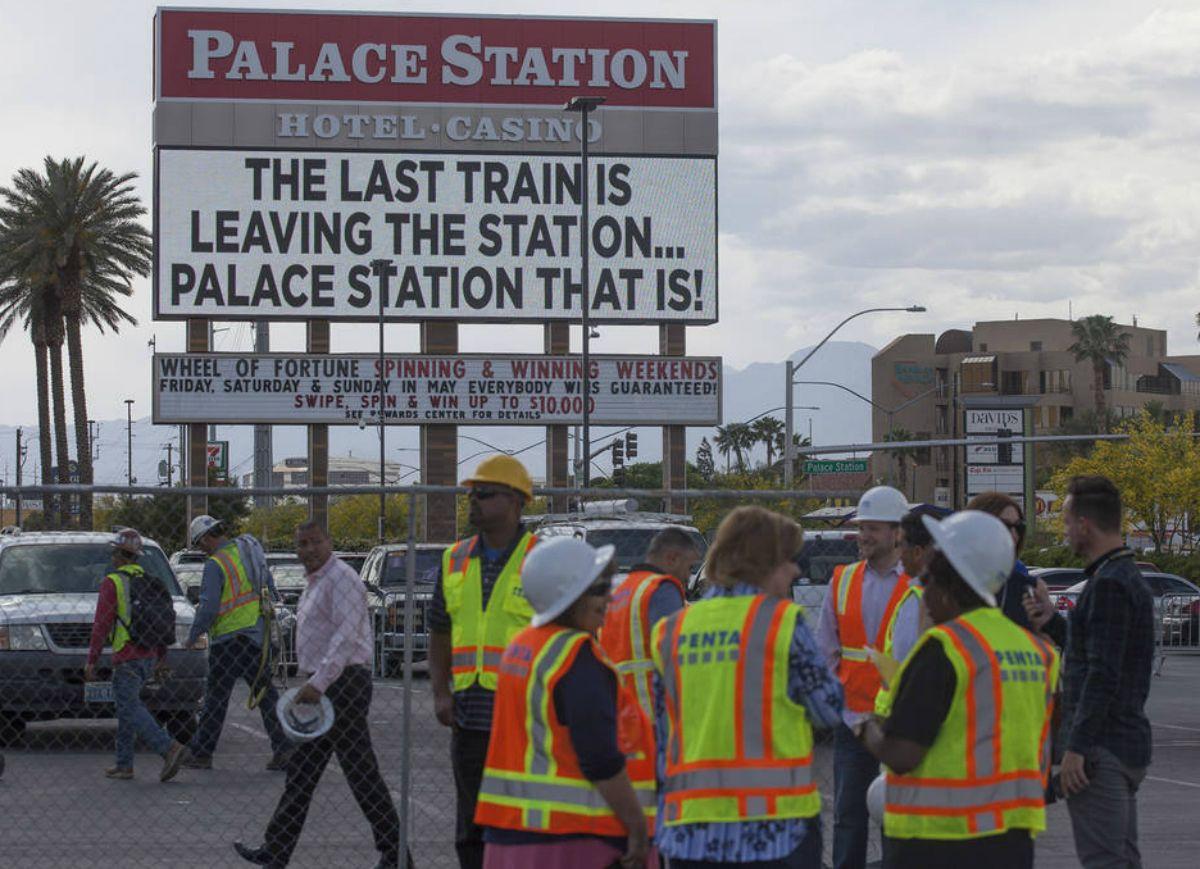 Palace Station Casino Logo - Palace Station Unveils $192M Renovation, Casino Floor Expanded