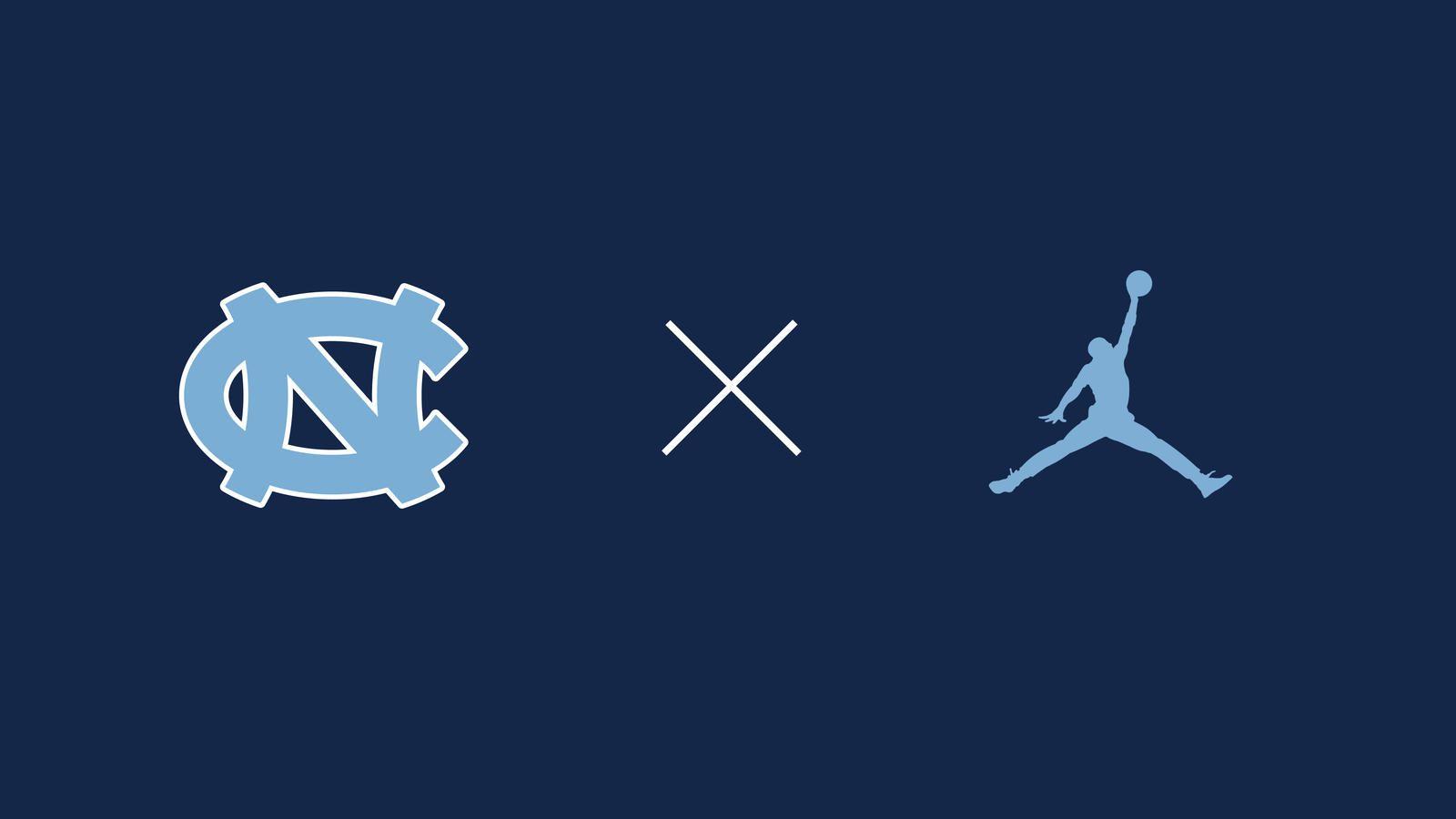 Carolina Blue Jordan Logo - Jordan Brand Expands Partnership with UNC to Include Football