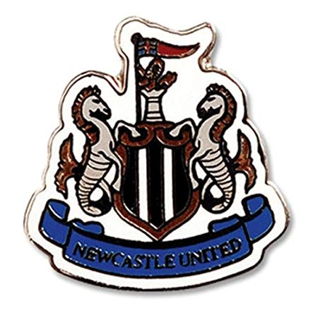 Newcastle United Logo - Newcastle United FC Official Metal Crest Pin Badge: Amazon.co.uk ...