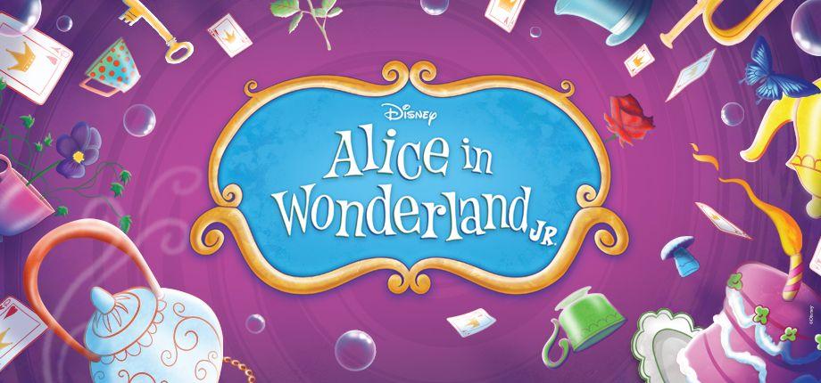 Alice in Wonderland Logo - Disney's Alice in Wonderland JR. Music Theatre International