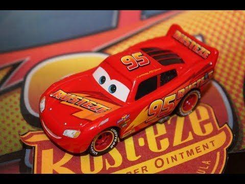 Lightning McQueen Rust-eze Logo - Mattel Disney Cars 3 Rust Eze Lightning McQueen Piston Cup Racer