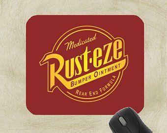 Lightning McQueen Rust-eze Logo - Rust eze
